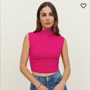 Reformation Lindy Knit Top